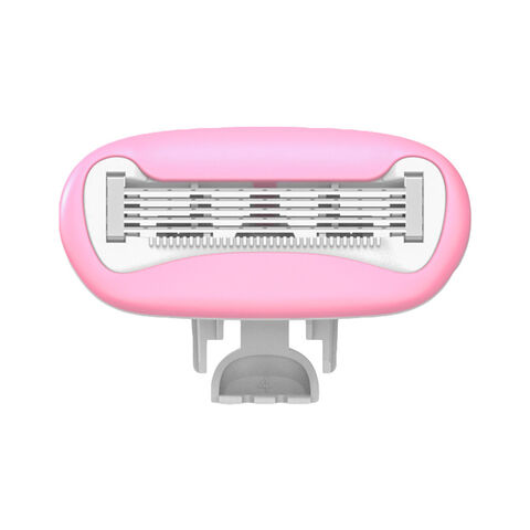 Kit de Afeitado para Mujer – Maquinilla de Afeitar Femenina + 4 Recambios de 5 Hojas + Soporte Magnético – DreamPop