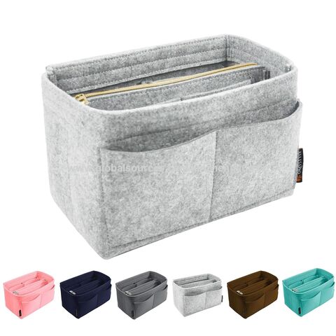 Handtaschen Organizer Einsatz, Filz Tote Bag Organizer Einsatz mit 5 Größen, Handtaschenteiler mit GEWEBE MIT GRS