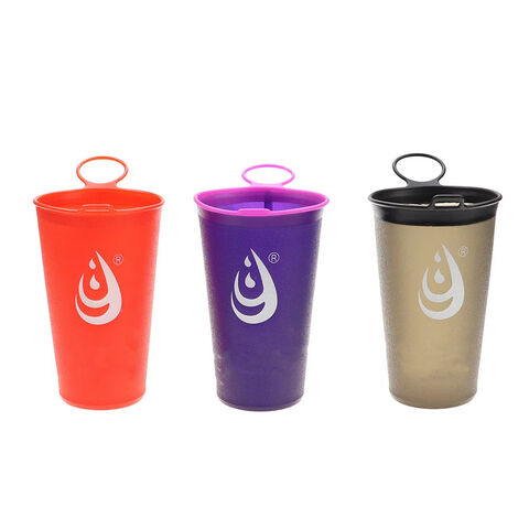 Fabrik Benutzerdefiniertes Logo Zusammenklappbarer Reisebecher 200 ml Weiche Becher TPU Tragbarer Weicher Becher Faltbarer Becher Faltbare Wasserbecher