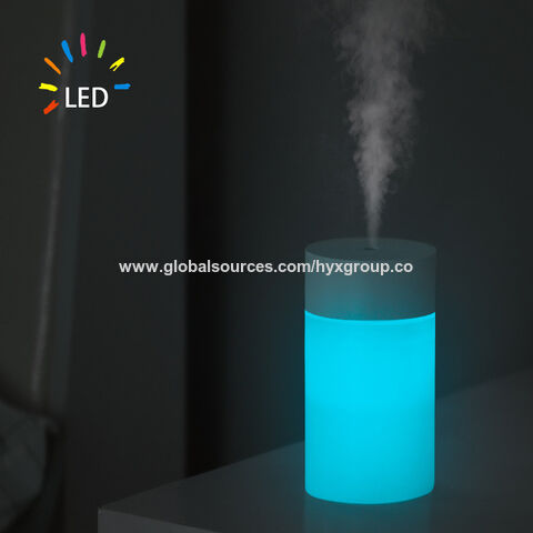 Portable 260ml Humidifier Usb Ultrasonic Dazzle Cup Air Diffuser Cool Mist Maker Air Humidifier Purifier White USB Plug Manual
