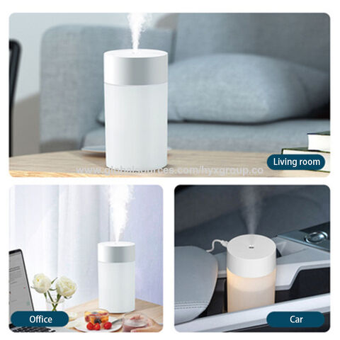 Portable 260ml Humidifier Usb Ultrasonic Dazzle Cup Air Diffuser Cool Mist Maker Air Humidifier Purifier White USB Plug Manual