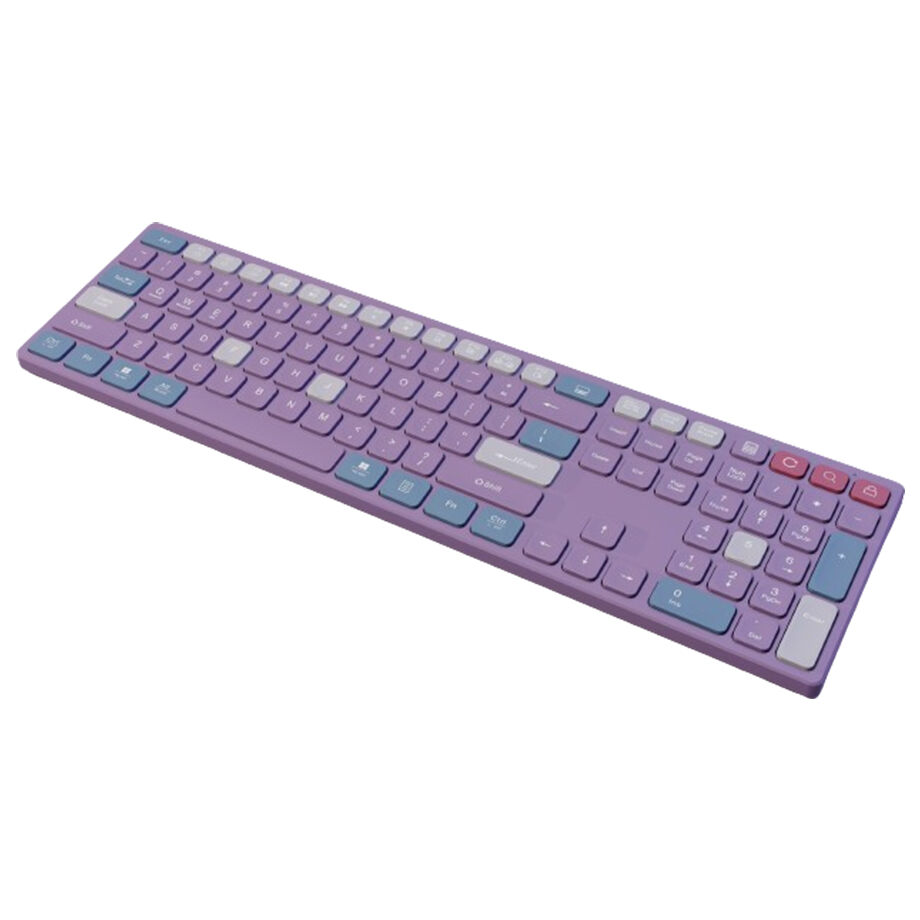 Wholesale Full Size Low-battery Wireless Keyboard With Oval-keycap ...