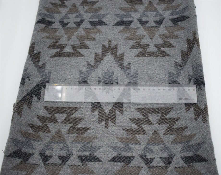 Factory Wholesale 2025 Wool Fabric Bohemian Geometric Aztec Design ...
