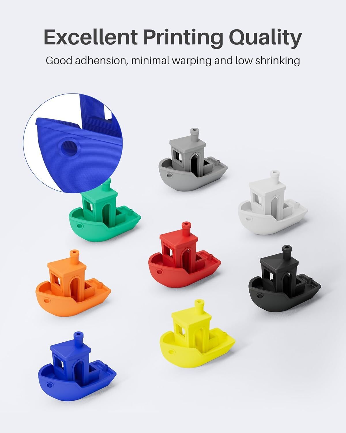 Dual-color Matte Petg 3d Printer Filament With Enhanced Layer Adhesion ...