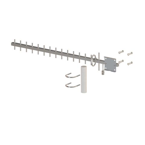 Antena Yagi GSM de 16dBi H-POL o V-POL con frecuencia de 1920 a 2170MHz