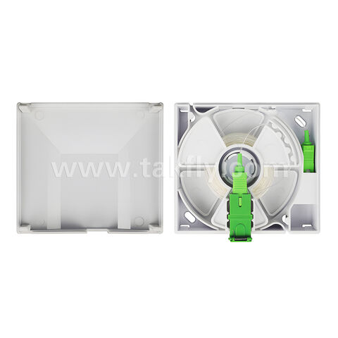 صندوق إنهاء الألياف البصرية OEM SC Simplex / LC Duplex مع محول لـ FTTX FTTH مركز البيانات