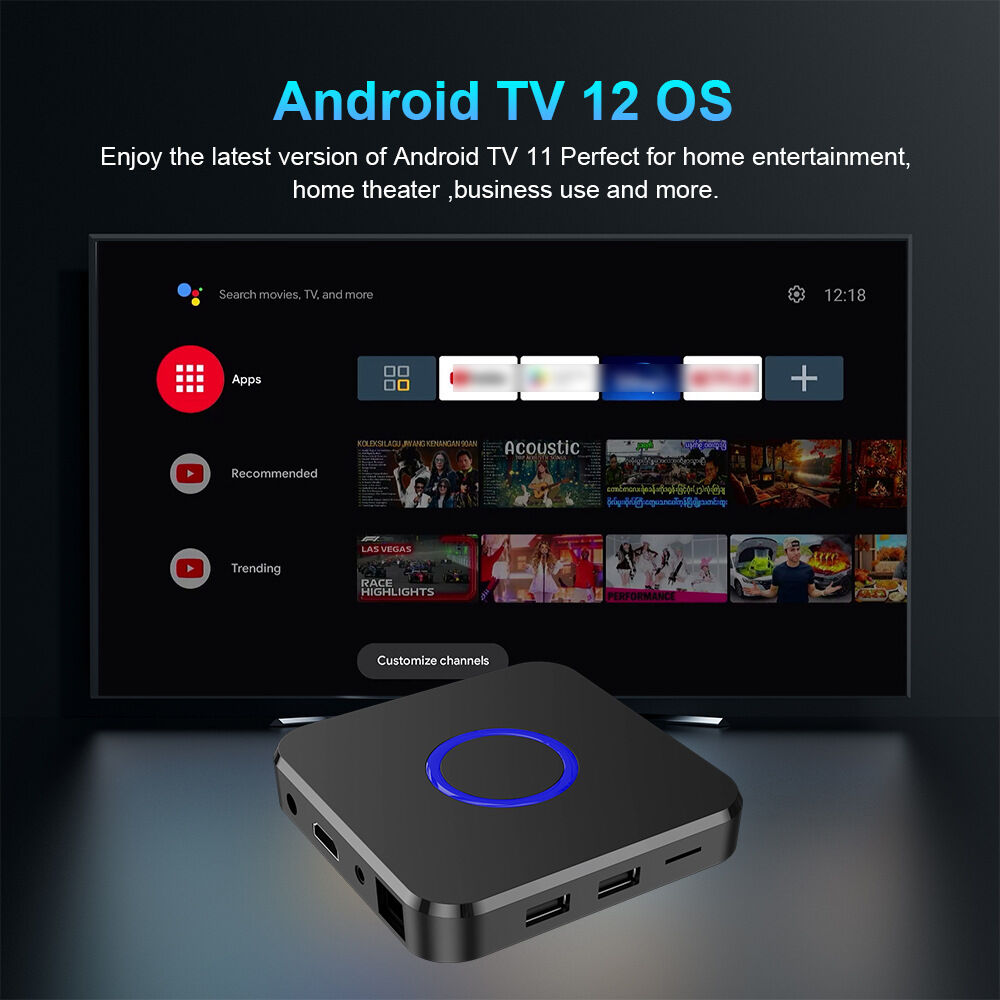 4k Tv Set Top Box Android 12 Smart Tv Box Foreign Trade Box Double ...