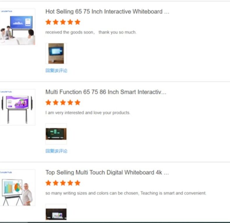 New Launch 75 Inch Smart Interactive Whiteboard With Dual Os And 20 ...