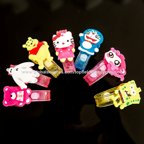 LED Kids Toy Cartoon Watch Flash Wristband Luminous Led Light Up Toys Bracelet Rubber Small Toys Children Gifts Light Up Bracelet
