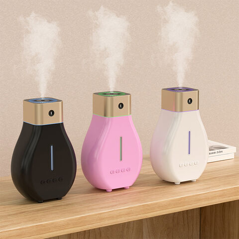 Humidificador USB con Silenciador, Aromaterapia, Portátil, Gran Nebulización, Purificación para Oficina, Escritorio y Coche