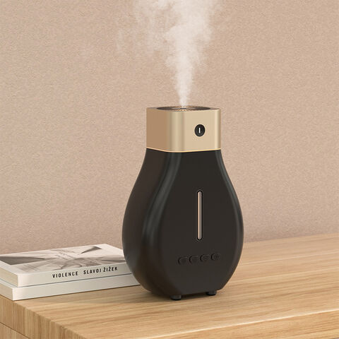 Humidificador USB con Silenciador, Aromaterapia, Portátil, Gran Nebulización, Purificación para Oficina, Escritorio y Coche