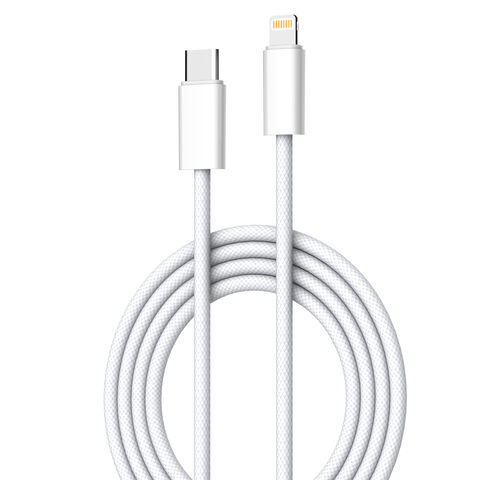 Câble de Charge Rapide tressé LDNIO LC901C PD 65W USB C vers Type C 5A avec Gaine TPE, 1M et 2M, Câble de Données pour Téléphone et Type-c