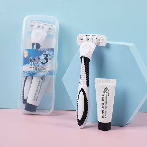 Kit de rasage à prix d'usine avec marque privée, kits de rasage pour hommes, kit de rasage en gros, kit de rasage pour hôtel, ensemble de rasage, ensemble de rasoir