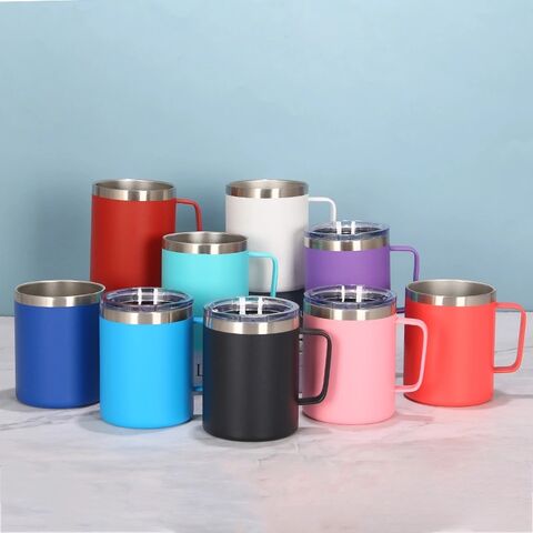 COMOOO - Taza De Viaje Con Aislamiento Al Aspiradora De Doble Pared De