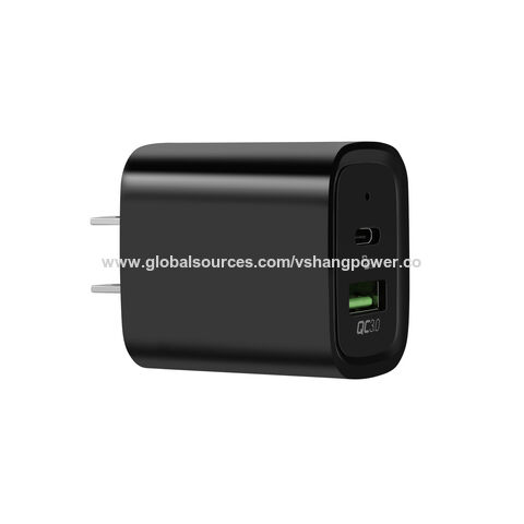 Fabrik direkt PD20W AU EU US UK Stecker Wand ladegerät A C Port Reise ladegerät 5 V3A Netzteil mit CE FCC