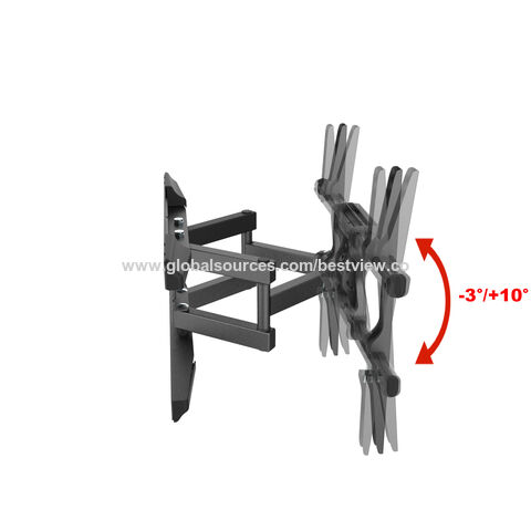 Soporte de Pared para Monitor TV con Movimiento Completo, Brazos Articulados, Giratorio, Inclinable, Extensible, Rotación E33SDXS-#6375