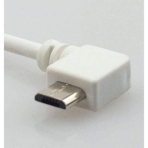 Cable micro USB en ángulo, USB mini a micro, para productos electrónicos OEM ODM