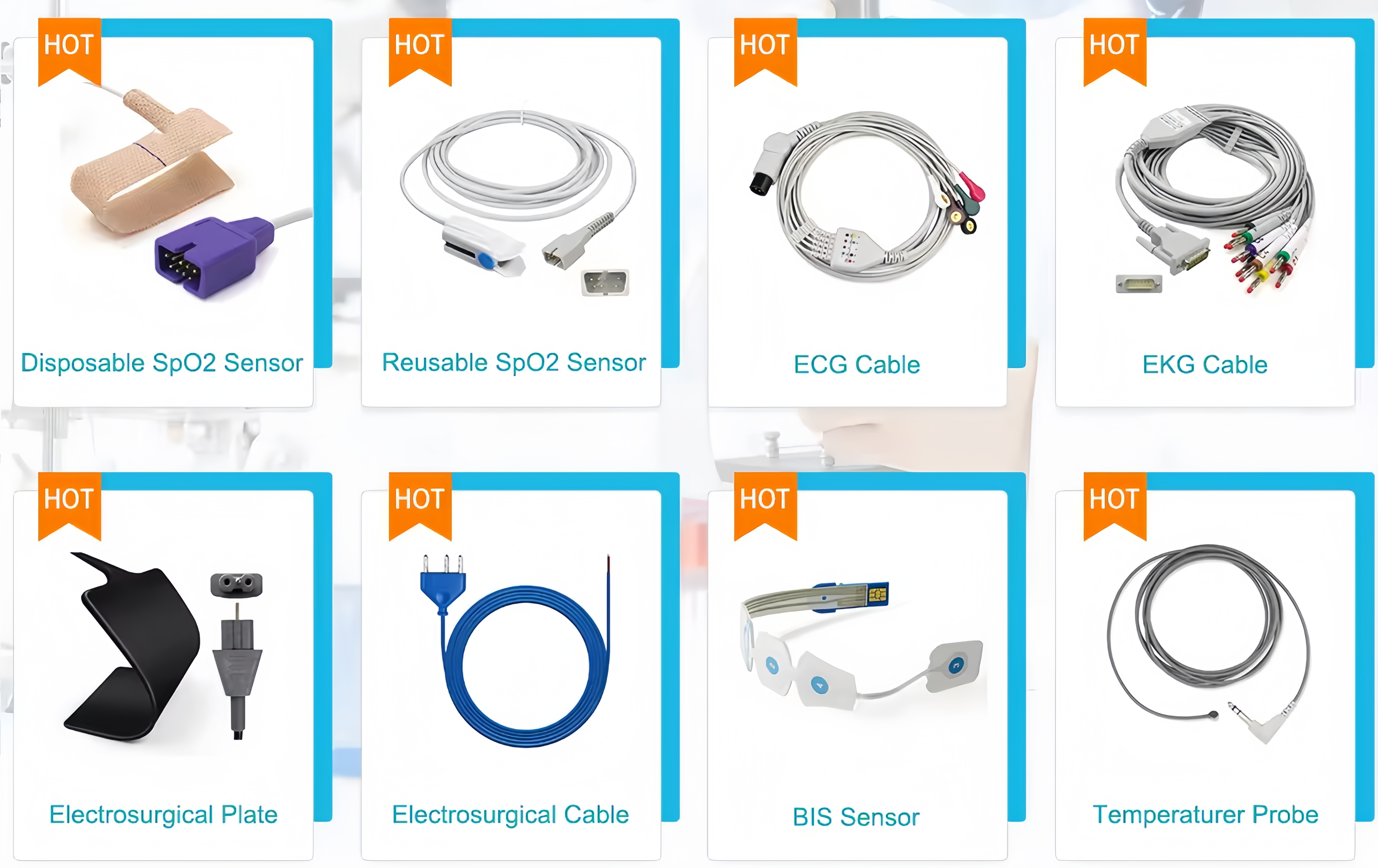 Spo2 Sponge Coreray Bulk Buy China Wholesale 9pin Adult Disposable Spo2 Sensor For Nihon ...