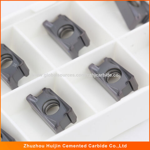 Plaquettes de fraisage à épaulement droit LNPU110408 en stock, outil de coupe pour fraiseuse et tour CNC, Plaquette de fraisage LNPU pour acier inoxydable