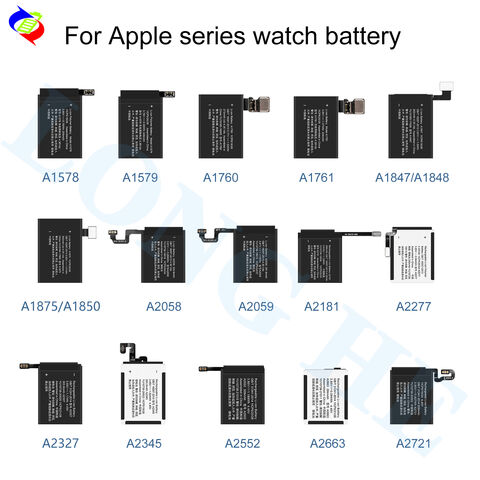 Bateria de Substituição OEM A1850 A1875 para Apple Watch IWatch Series 3 GPS Versão 38mm-42mm