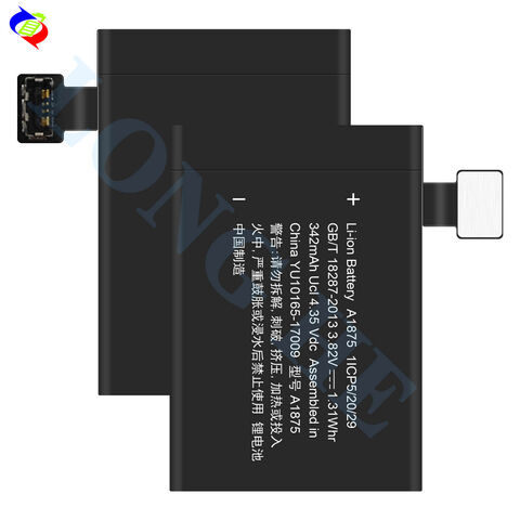 Bateria de Substituição OEM A1850 A1875 para Apple Watch IWatch Series 3 GPS Versão 38mm-42mm