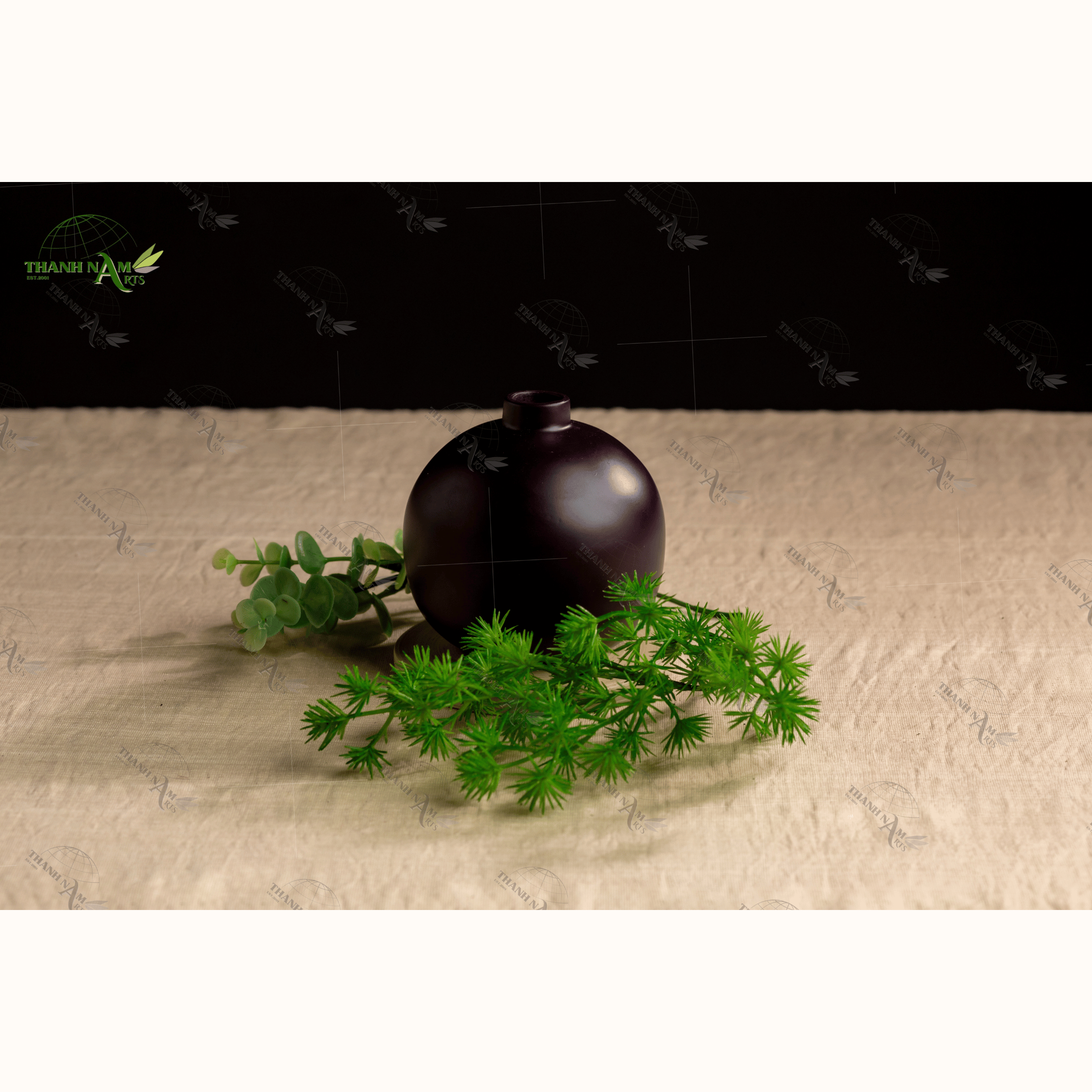 The Spun Bamboo Flower Vase