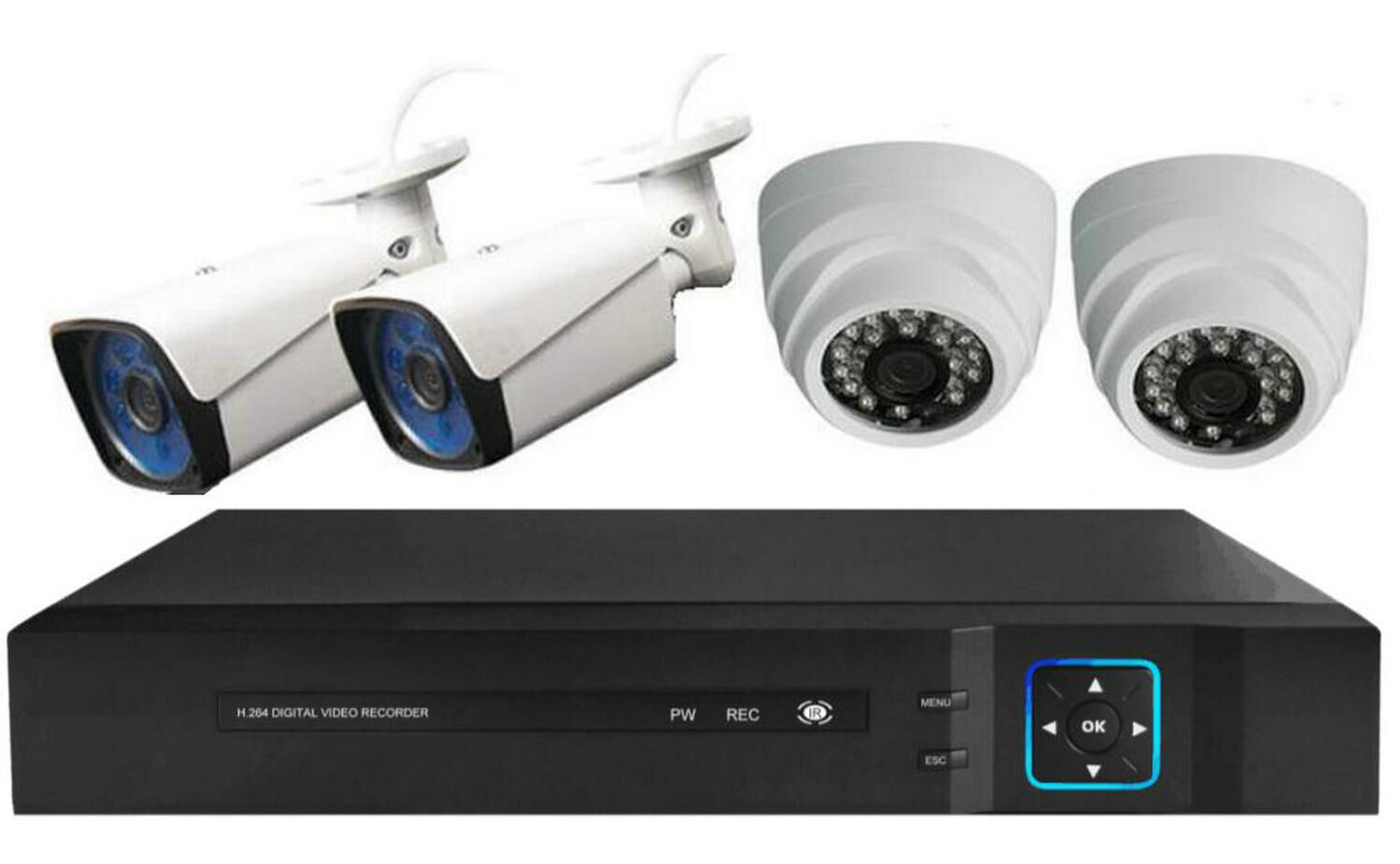 Bulk Buy China Wholesale Factory Price 4ch 2mp/5mp Cctv Kits,ahd Dvr ...