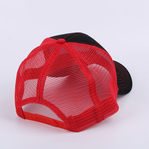 Casquette de camionneur personnalisée avec logo, 6 panneaux, chapeau en polyester pour sublimation, casquettes de camionneur en maille