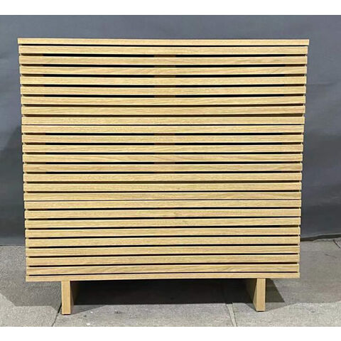 Holzkommode mit 3 Schubladen, Sideboard-Aufbewahrungsschrank, Nachttisch mit Schublade, Boho-Kleinschrank, Kommode mit 3 Schubladen, Beistelltisch
