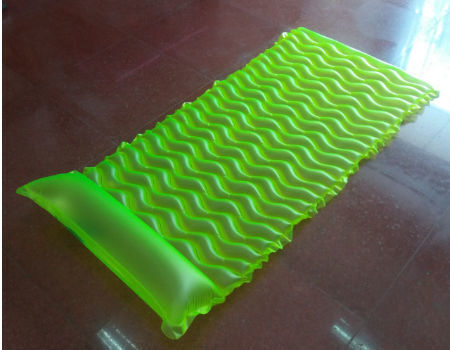 Wavy Pool Float Inflatable Pool Float Pvc Color Transparent Wave Floating Row Water ...
