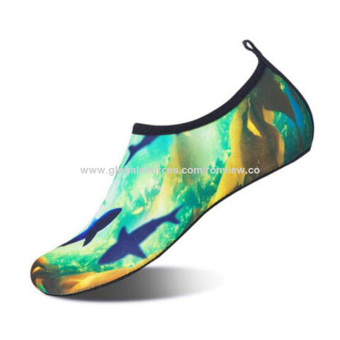 Chaussettes de plongée, chaussures à séchage rapide pour sports nautiques, chaussures d'eau pieds nus antidérapantes pour natation et plage