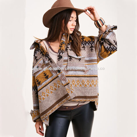 PULI Women Capri Poncho Sweater Slimming Fit Cropped