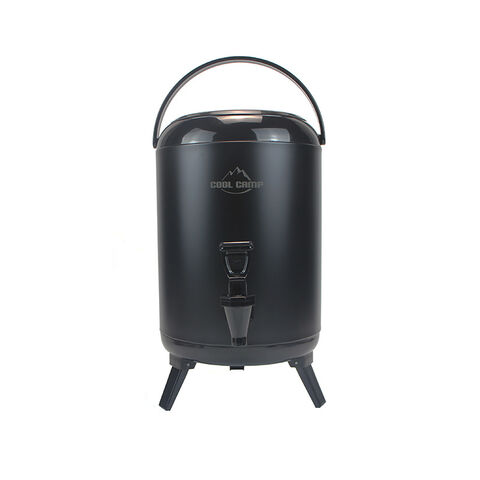 Isolierkanne aus Edelstahl mit individuellem Logo, Warmhaltebehälter für Kaffee