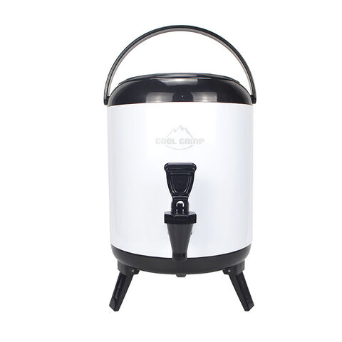 Isolierkanne aus Edelstahl mit individuellem Logo, Warmhaltebehälter für Kaffee