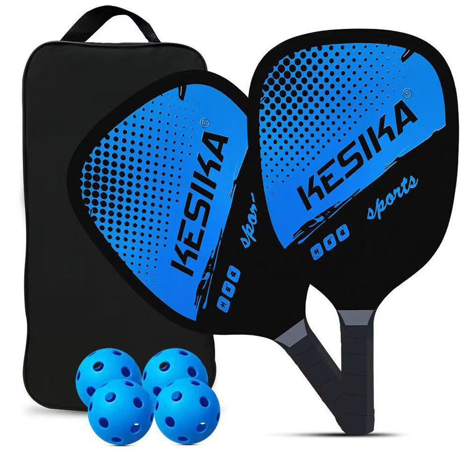 Poplar Wood Pickleball Racket Set Beach Ball Outdoor Competition Sports ...