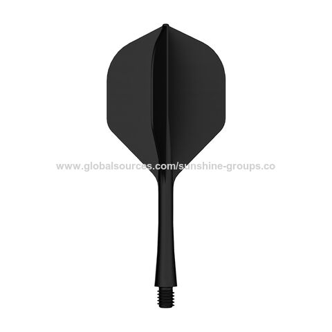 Dartpfeil mit dickem Schaft, einteiliger Heckflügel 2ba Universal, sturzresistentes Kunststoff integriertes Heckflügel Dart Schaft Zubehör