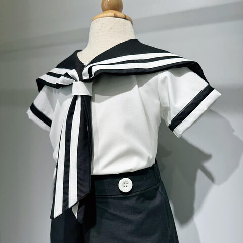 Vietnamesischer Hersteller Vintage Frühling Sommer Herbst Outfit Schwarze Jungen Sets 2-teiliges Jungen Anzug Set/ Kinder Designer Kleidung - Brian Set