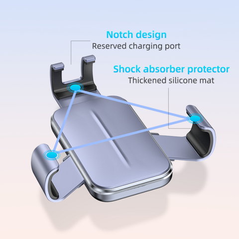 Universal tragbare Schwerkraft Auto Halterung Auto Handy Halter geeignet für alle Telefone