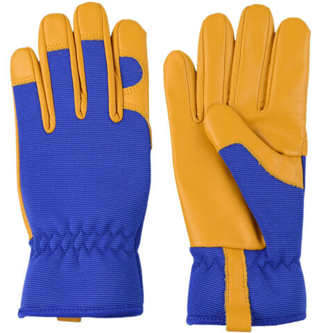 Gants de jardinage en cuir microfibre pour femmes et enfants, imperméables et anti-choc pour la sécurité