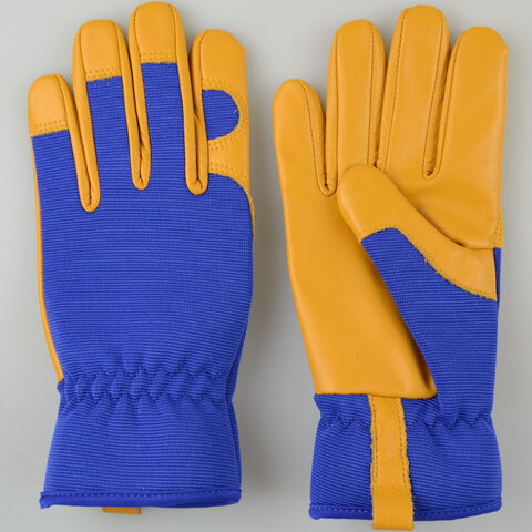 Gants de jardinage en cuir microfibre pour femmes et enfants, imperméables et anti-choc pour la sécurité