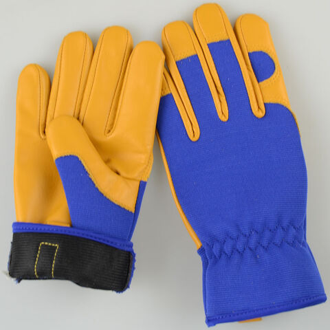 Gants de jardinage en cuir microfibre pour femmes et enfants, imperméables et anti-choc pour la sécurité