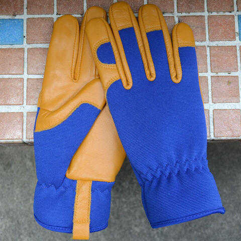 Gants de jardinage en cuir microfibre pour femmes et enfants, imperméables et anti-choc pour la sécurité