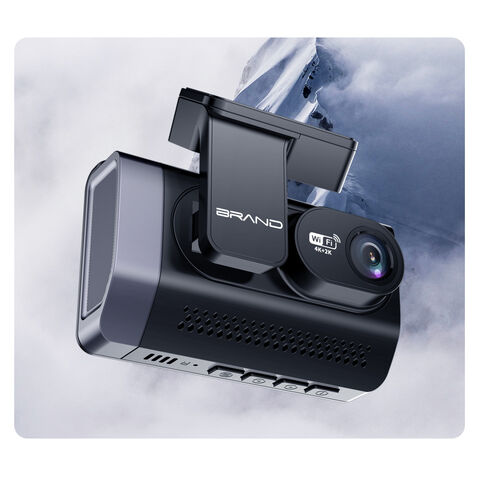 4K/2.5K Full HD Dashcam vorne und hinten für Autos mit integriertem WLAN, GPS, 3 Zoll IPS-Display, ADAS & BSD-Funktion, Nachtsicht