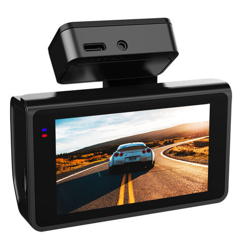 4K/2.5K Full HD Dashcam vorne und hinten für Autos mit integriertem WLAN, GPS, 3 Zoll IPS-Display, ADAS & BSD-Funktion, Nachtsicht