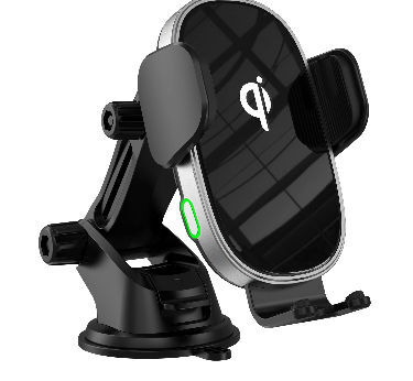 15W Fast Wireless Charger Auto-clapping Induction QI Wireless Car Chargers Mobile phone Holder supplier