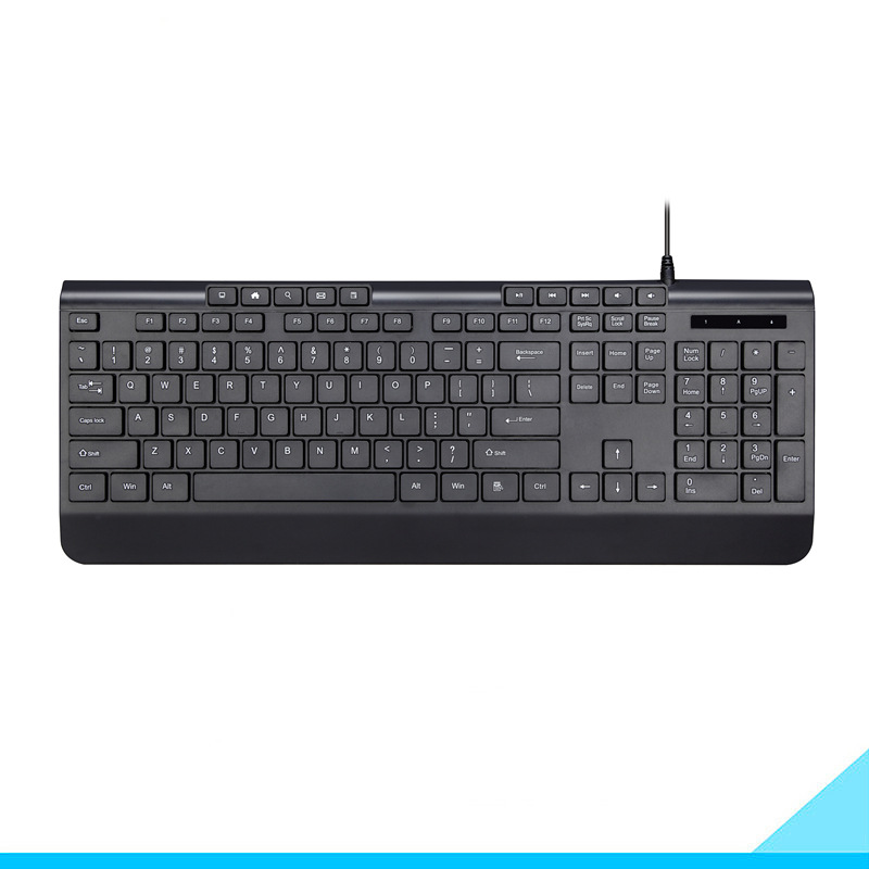Computer Wire Keyboard Wired Mechanical Keyboard 87 Keys Mechanical Mixed Color Backlight ...