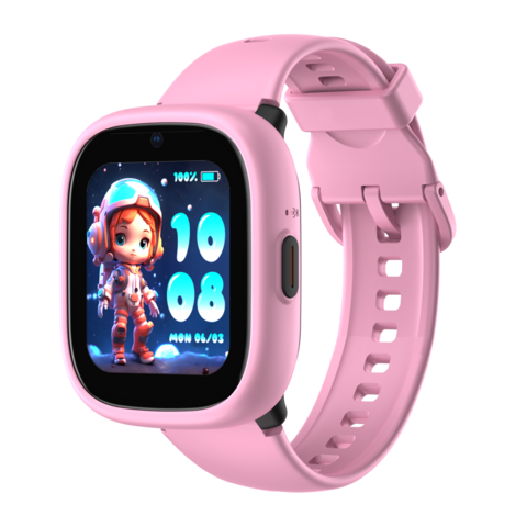 K3 LAGENIO 4G Kinder Smartwatch – Hohe Akkukapazität, Wechselbares Design, GPS-Tracking, SOS, 4G Videoanruf, IP68 Wasserdicht