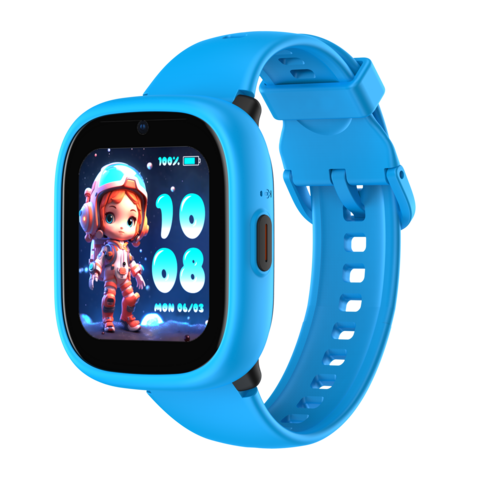 K3 LAGENIO 4G Kinder Smartwatch – Hohe Akkukapazität, Wechselbares Design, GPS-Tracking, SOS, 4G Videoanruf, IP68 Wasserdicht