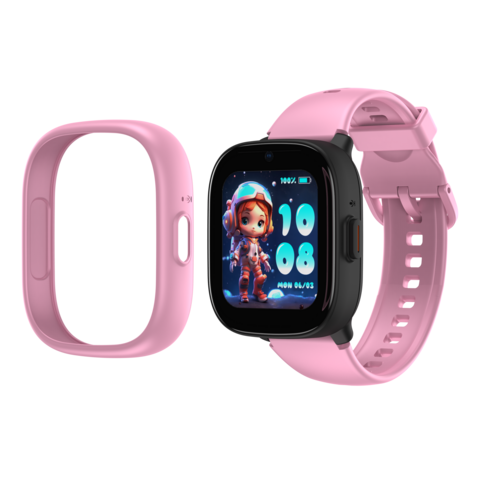 K3 LAGENIO 4G Kinder Smartwatch – Hohe Akkukapazität, Wechselbares Design, GPS-Tracking, SOS, 4G Videoanruf, IP68 Wasserdicht