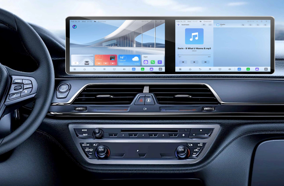Dual Screen Android Intelligent Navigation, Co Pilot Entertainment ...